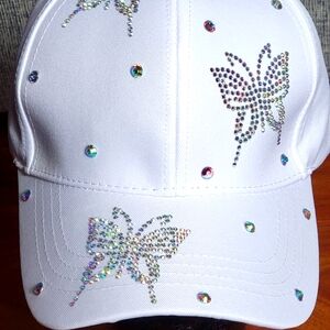 Custom Rhinestone Butterfly design